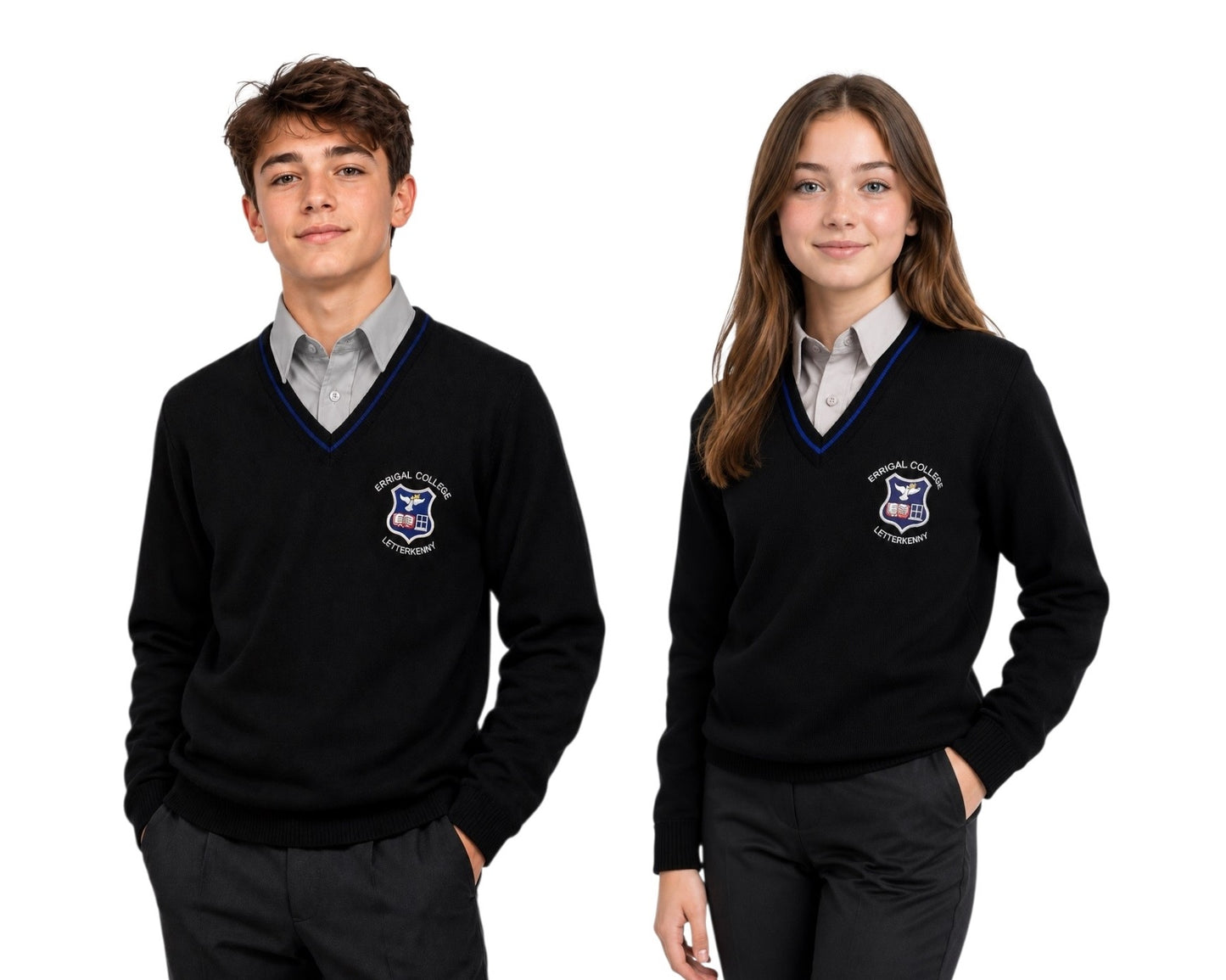 Errigal College Unisex School Jumper - Black