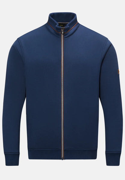 6th Sense Everest Full Zip Cardigan - Dress Blues