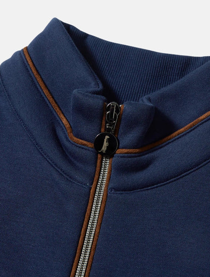 6th Sense Everest Full Zip Cardigan - Dress Blues