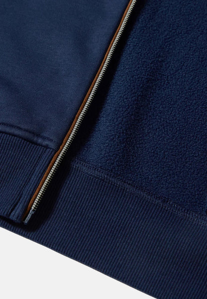 6th Sense Everest Full Zip Cardigan - Dress Blues