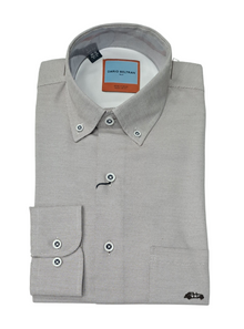 Dario Beltran Long Sleeve Casual Shirt - Beige