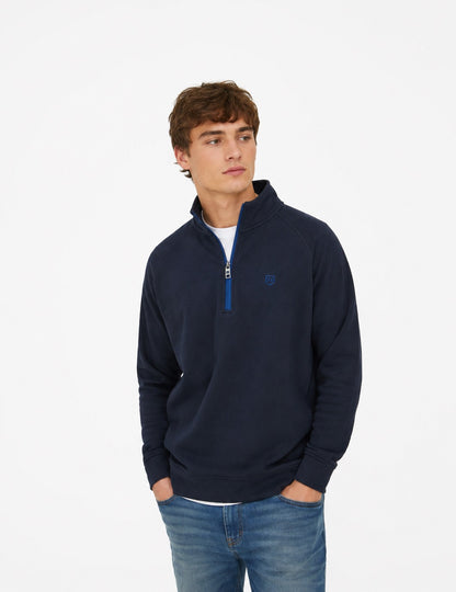 XV KINGS Falcons Half Zip Sweater - Classic Cobalt