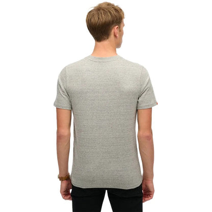 Superdry Vintage Logo Classic Relaxed T-Shirt - Flint Grey Grit