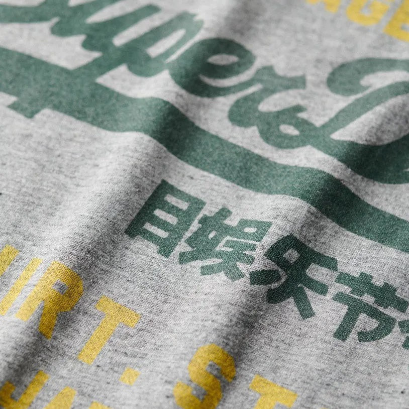 Superdry Vintage Logo Classic Relaxed T-Shirt - Flint Grey Grit