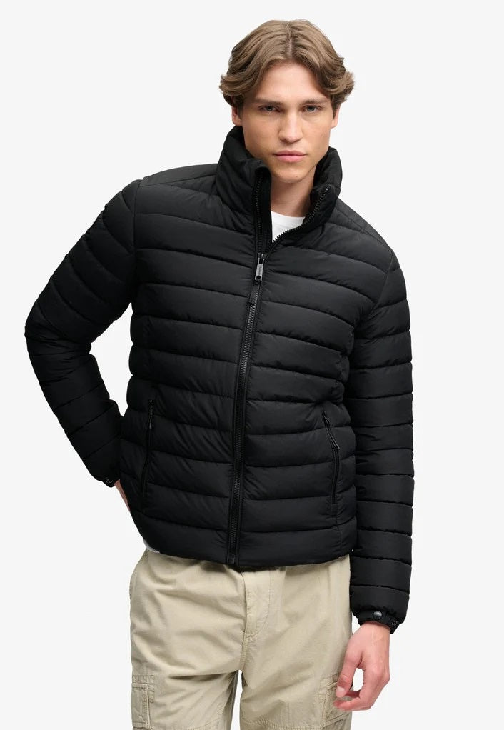 Superdry Fuji Midweight Padded Jacket - Jet Black