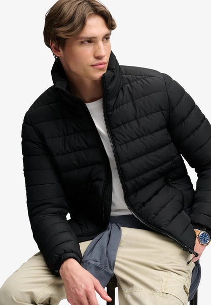 Superdry Fuji Midweight Padded Jacket - Jet Black