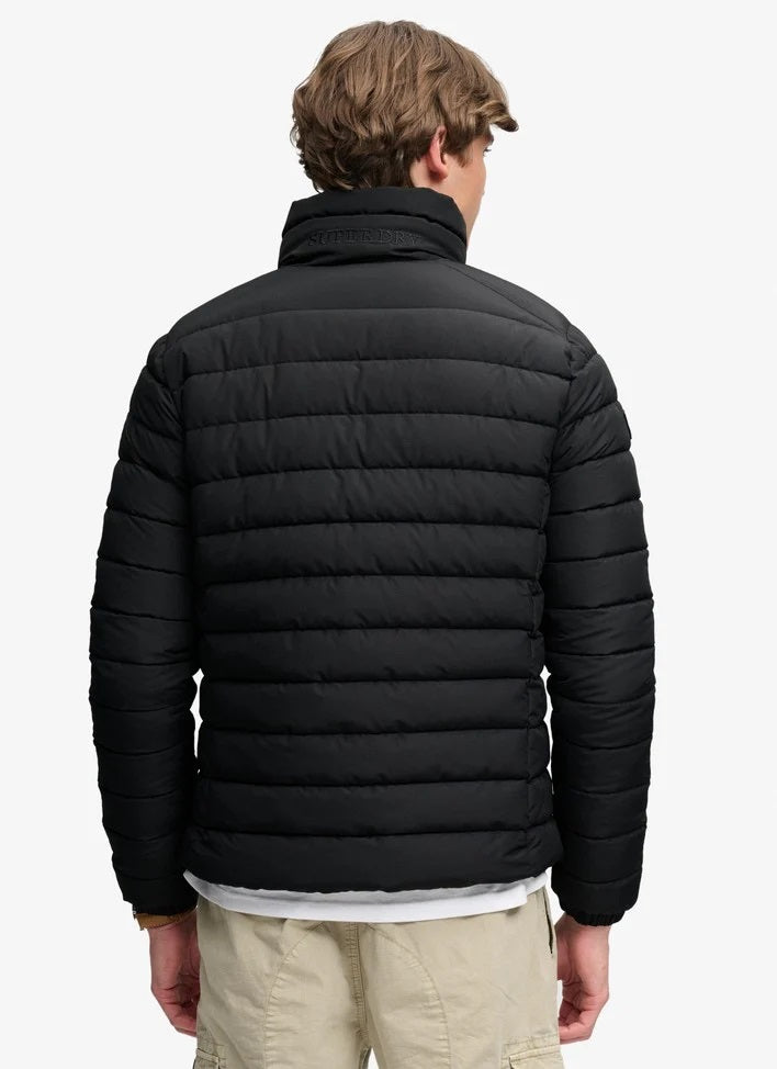 Superdry Fuji Midweight Padded Jacket - Jet Black