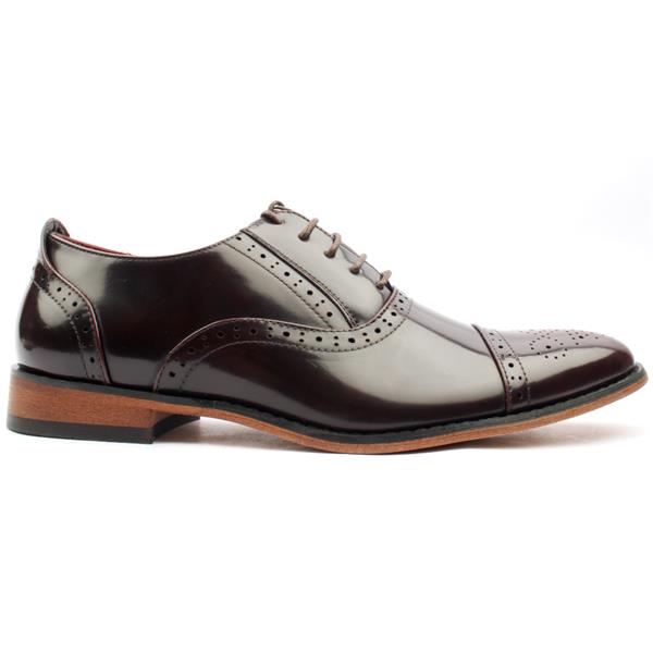 GOOR Men's Formal Brogue Shoe 172 - Ox Blood