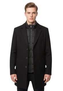 House Of Cavani Sanford Coat - Black