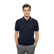 Tom Penn Short Sleeve Polo Shirt TP-062K - Navy