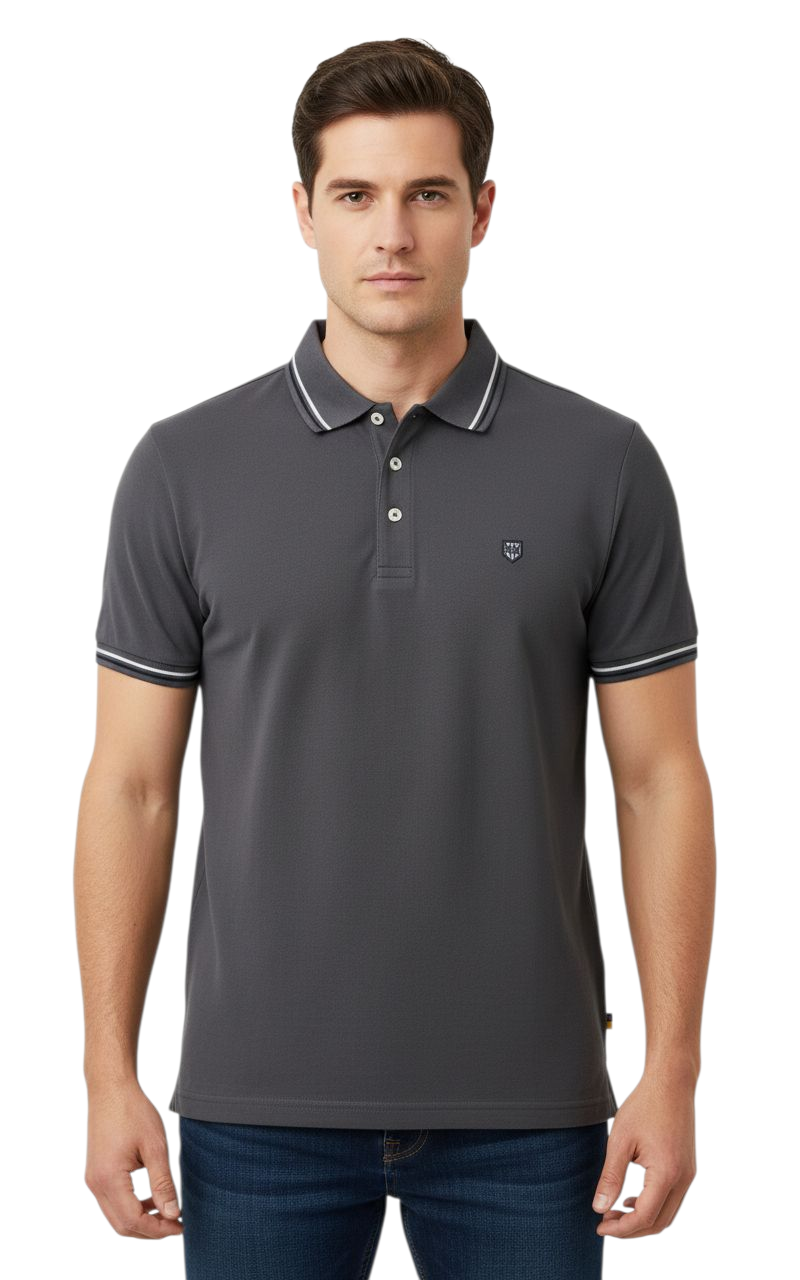 XV KINGS Lindfield Polo Shirt - Wolf