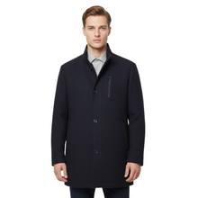 White Label Mason Wool Coat - Navy