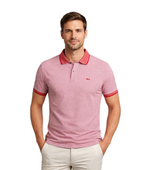 Dario Beltran Short Sleeve Polo 521 - Red