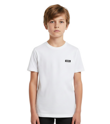 Boys Diesel Dane Short Sleeve T-Shirt - White