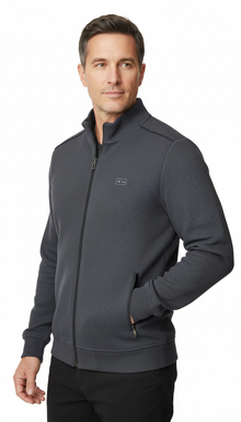 Dario Beltran Full Zip Cardigan - Navy