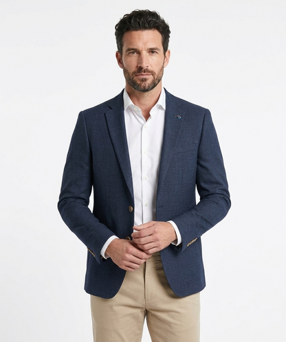 White Label Tapered Fit Blazer - Navy