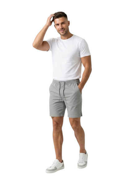 XV Kings Les Bleus Flex Soft Feel Tapered Fit Shorts - Pigeon