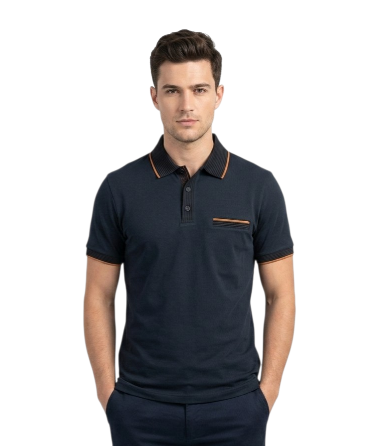 Mish Mash Tonto Regular Fit Polo Shirt - Navy