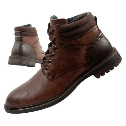 Wrangler George Men High Ankle Boots - Tortoise Shell