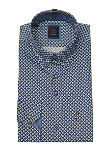 Andre Georgia Long Sleeve Casual Shirt - Green