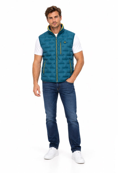 Dario Beltran Light Weight Gilet - Dark Teal