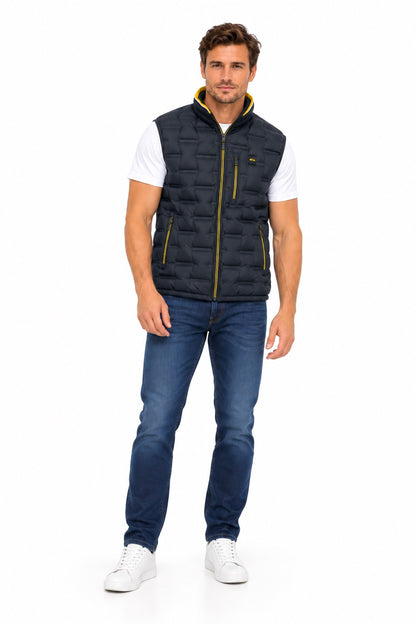 Dario Beltran Light Weight Gilet - Navy