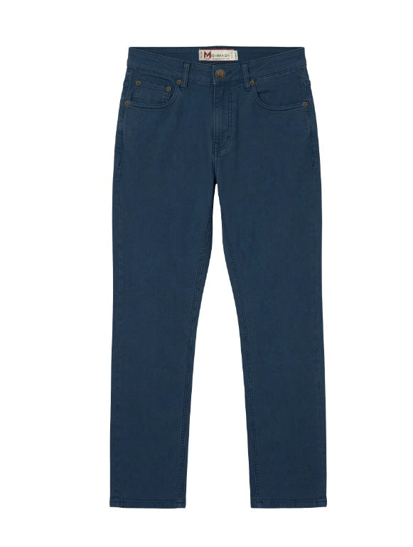 Mish Mash Glacier Tapered Fit Jean - Navy Denim