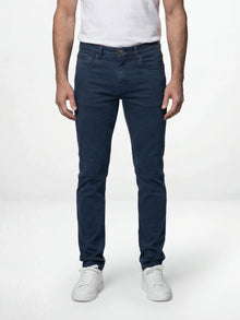Mish Mash Glacier Tapered Fit Jean - Navy Denim