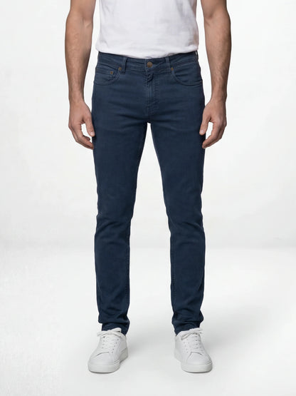 Mish Mash Glacier Tapered Fit Jean - Navy Denim