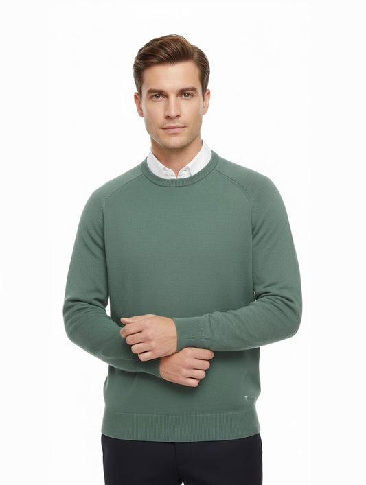 Daniel Grahame Crew Neck sweater 36 - Green