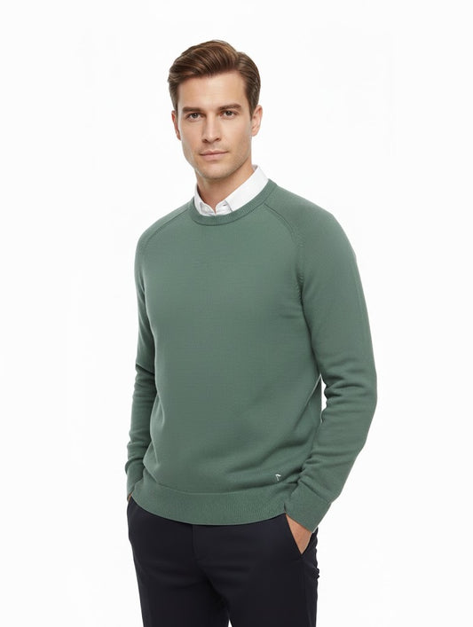 Daniel Grahame Crew Neck sweater 36 - Green