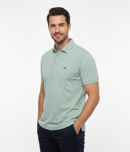 Dario Beltran Short Sleeve Polo - Green