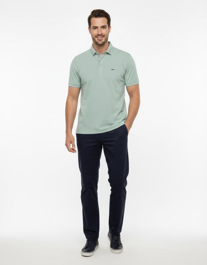 Dario Beltran Short Sleeve Polo - Green