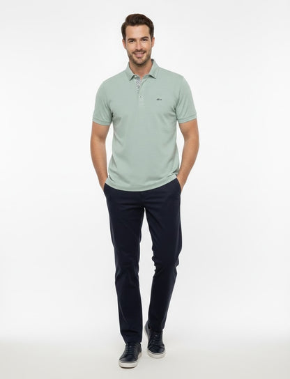 Dario Beltran Short Sleeve Polo - Green