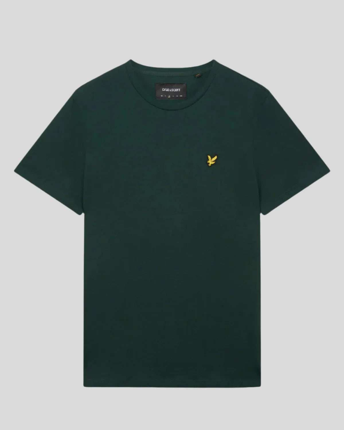 Lyle & Scott Cotton Crew Neck  T-Shirt - Dark Green
