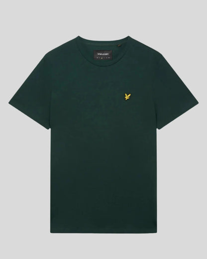 Lyle & Scott Cotton Crew Neck  T-Shirt - Dark Green