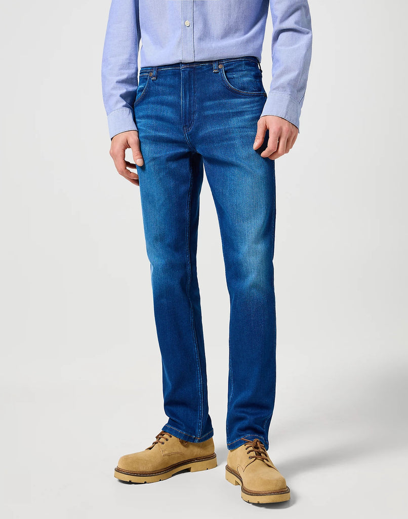 Wrangler Greensboro 803 Regular Straight Jean - Blue Jam