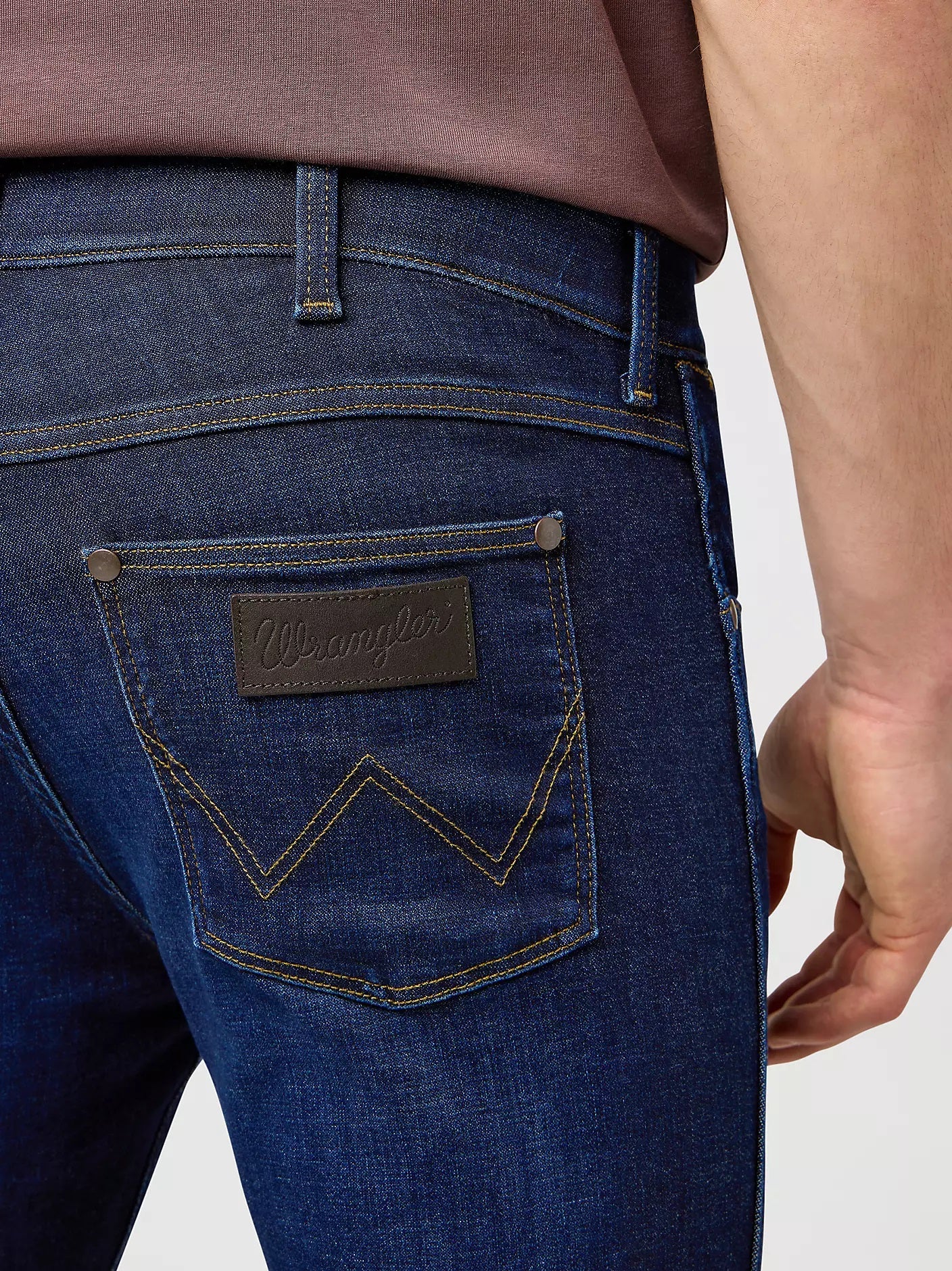 Wrangler Greensboro Regular Straight Jeans 803 - Rustic Navy