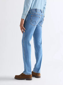 Wrangler Greensboro Regular Straight Stretch Jeans - Tobacco Ice