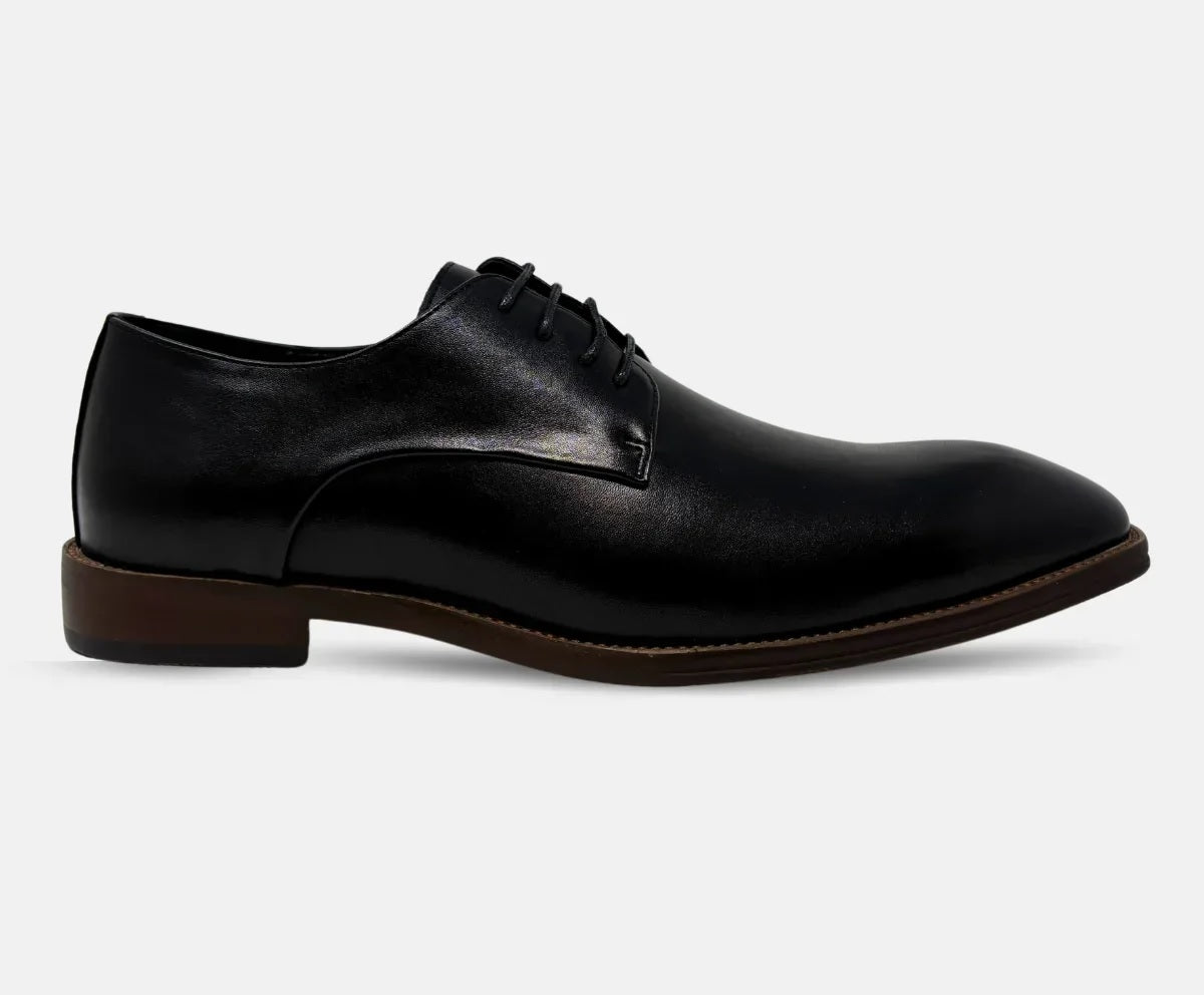 6th Sense Guitar Laced Dress Shoe - Black