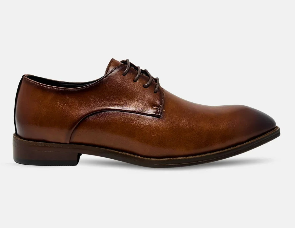 6th Sense Guitar Laced Dress Shoe - Brown