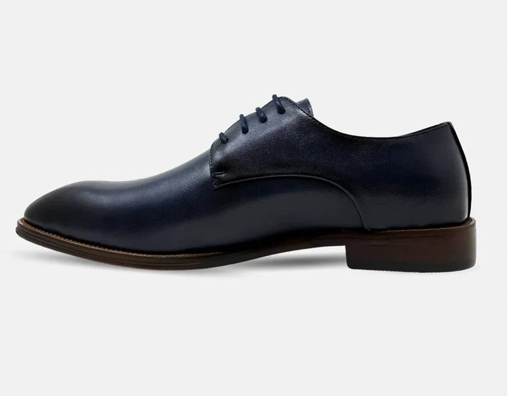 6th Sense Guitar Laced Dress Shoe - Navy