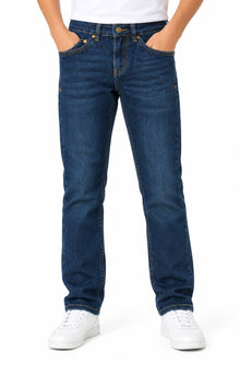 Boys Diesel Hamilton Straight Leg Jean - Dark Wash