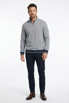 Daniel Grahame Half Zip Sweatshirt 25 - Navy