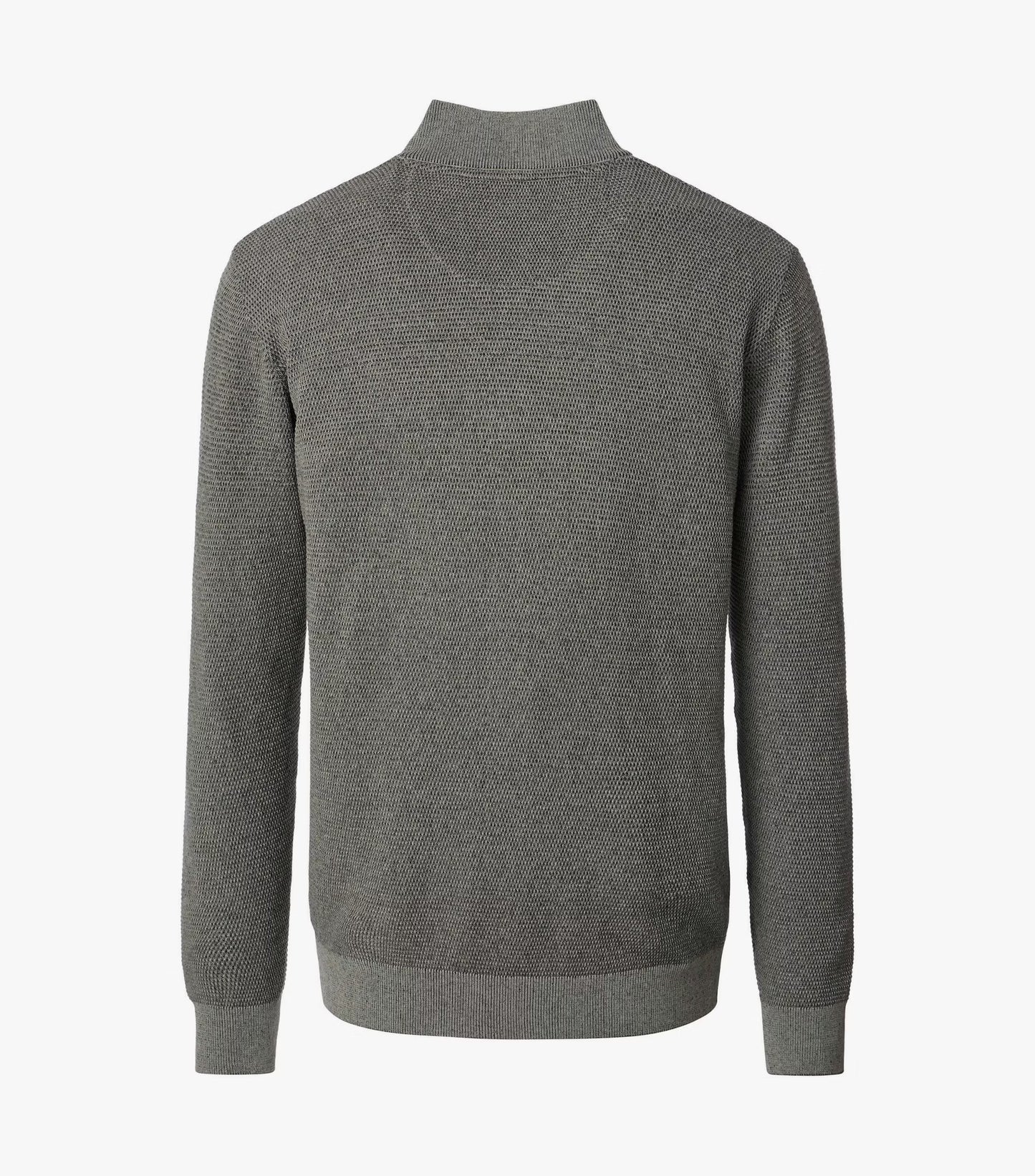 Casa Moda Troyer Knitted Half Zip Sweater 381 - Green