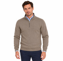 Daniel Grahame Half Zip Casual Sweater 93 - Beige