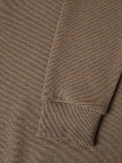 Daniel Grahame Half Zip Casual Sweater 43 - Light Brown