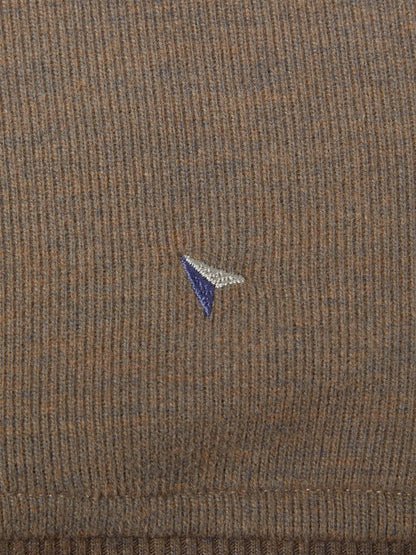 Daniel Grahame Half Zip Casual Sweater 43 - Light Brown