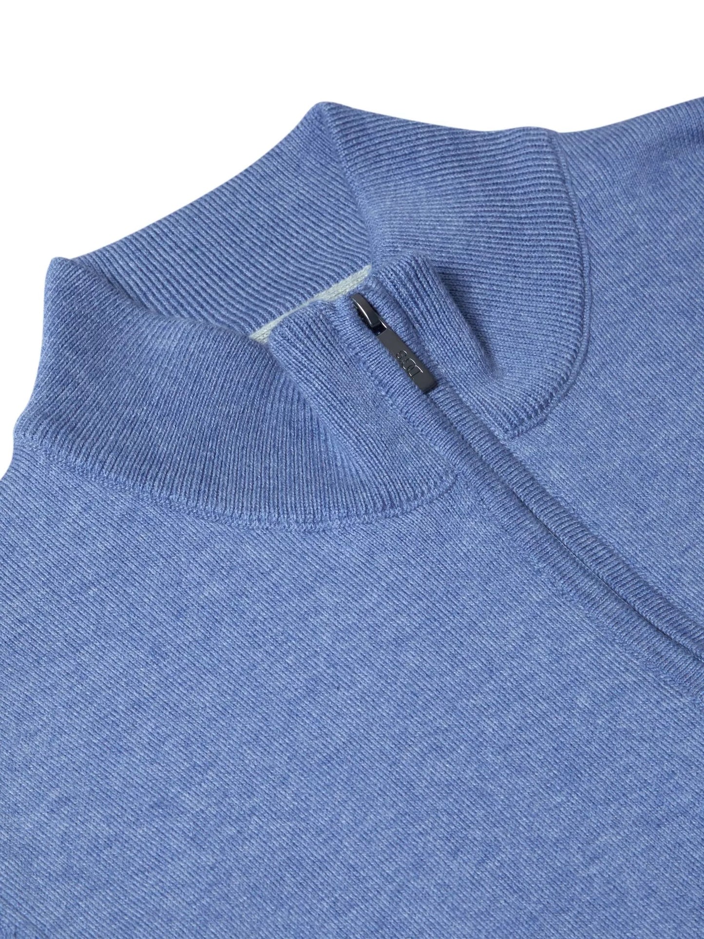 Daniel Grahame Half Zip Casual Sweater 22 - Blue