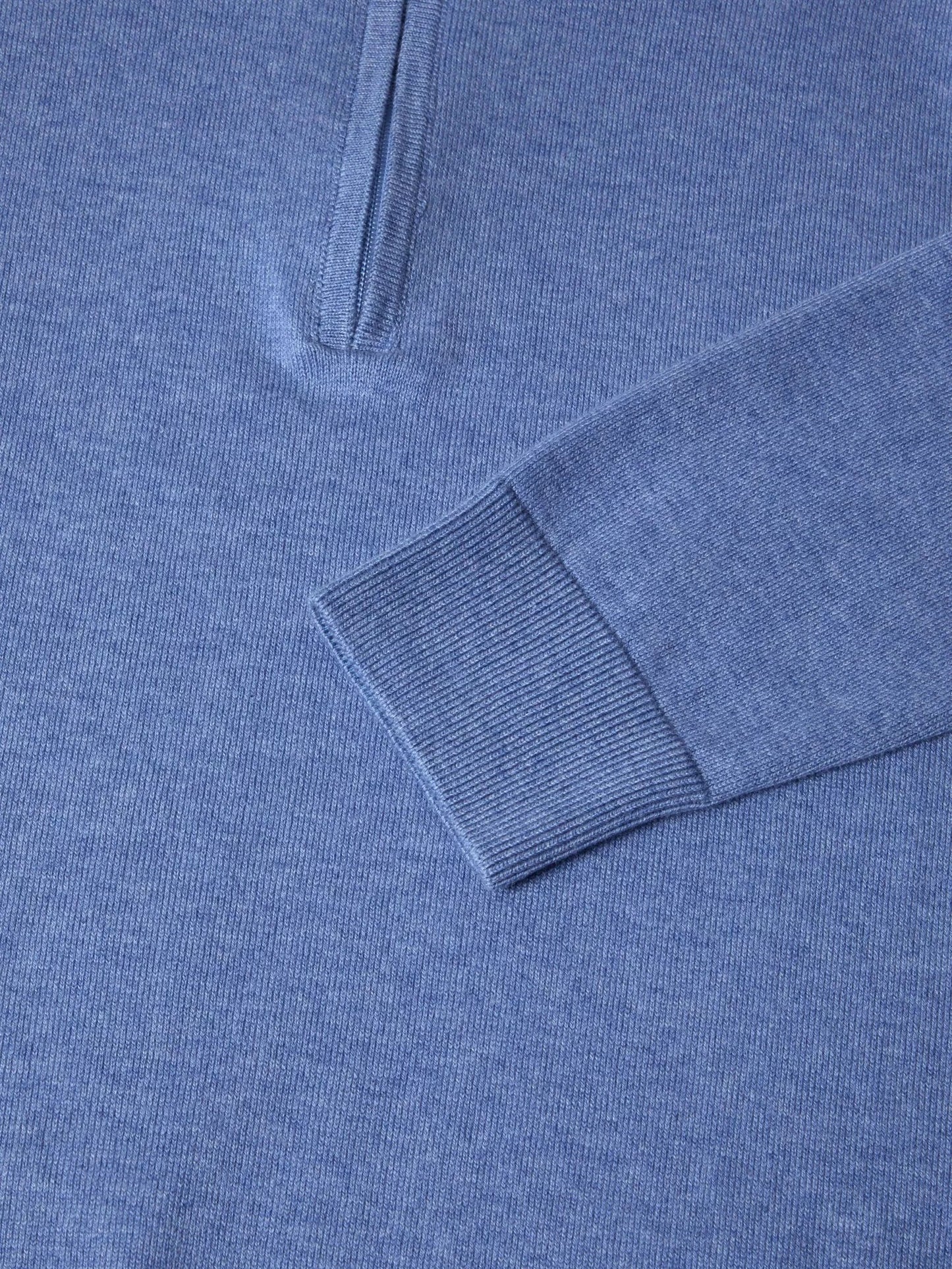 Daniel Grahame Half Zip Casual Sweater 22 - Blue